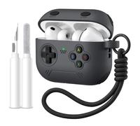 DGege for Airpods Pro 3 Case Cute Game Console Design with Detachable Lanyard | Full Body Soft Silicone Compatible with Apple AirPod Pro 3rd Generation Case with Cleaner Kit,Shockproof,Anti-Scratch