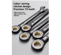 DGEV Universal Torx Wrench Adjustable Torque 8-19mm Ratchet Spanner for Bicycle Motorcycle Car Repair Tools Mechanical Tool 8mm