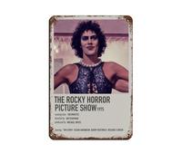 DGFRE Movie The Rocky Horror Picture Show Retro Poster Metal Tin Sign Chic Art Retro Iron Painting Bar People Cave Cafe Family Garage Poster Wall Decoration 8x12inch(20x30cm)