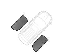 DGGH Car Visor For Chevy For Cavalier 2016-2023 Car Sunshade Visor Front Windshield Curtain Rear Side Window Sun Shade Shield(2PCS Rear Windows)