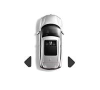 DGGH Car Visor For Toyota For Alphard For Vellfire AH20 2009-2014 Car Sunshade Front Windshield Side Window Sun Shades Shield(Triangular Windows)