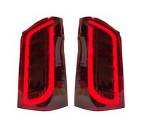 DGGH Rear Tail Light Lamp Lens Cover Set For Mercedes For Benz For Vito W447 V260 V250 V220 2014-2021 Car Tail Lamp LED DRL Dynamic Signal Brake Reverse(Black)
