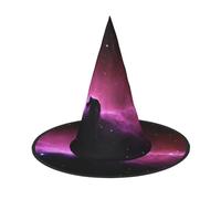 dggkup Dark Star Sky Print Comfort Carnival Party Hat For Adults Event Theme Festive Headwear Accessory
