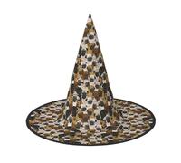 dggkup Imagen De Pug Print Comfort Carnival Party Hat For Adults Event Theme Festive Headwear Accessory