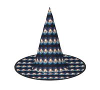 dggkup Universe Milky Way Galaxy Print Comfort Carnival Party Hat For Adults Event Theme Festive Headwear Accessory