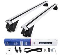 DGH System universal Roof rack roof bars RAILS compatible with HYUNDAI Tucson III SUV 2015-2017 max 90 kg 120 cm Aluminium