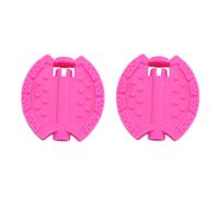 DGHAOP 2PCS Small Bike Plastic Pedal Front Wheel Foot Pedal Accessory Suitable for 0.9-1cm Diameter Bicycles Axle