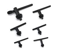 DGHAOP 6IN1 Drill Chuck Key Wrench Electric Drill Clamping Tool 6 Sizes Electric Hand Drill Chuck Wrench Tool Part Drill Chuck Keys