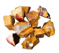 DGHBCYA 2.2lb Rough Crystals Bulk Natural Mookaite Jasper Raw Gemstone for Tumbling, Cabbing, Jewelry Making,Wedding Gift, Healing Chakra, Wire Wrapping Crystals,3~5cm