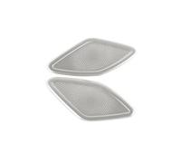 DGHBNP Car Central Dashboard Fit For A3 8V 2014-2016 Stainless A-Pillar Audio Speaker Net Decoration Cover Trim Car Interior Accessories