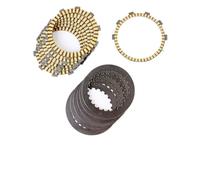 DGHBNP Clutch Friction Disc Clutch Disc Plate Kit Motorcycle Clutch Friction Disc Steel Plate Kit Fit For Honda CB650F CB400SS XL600V XR400 CRM250 VT600C(1 set)