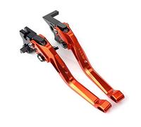 DGHBNP Fit for Suzuki G&SF 1200 1250 650 600S B&andit CNC Adjustable Motorcycle Brake Clutch Levers(Orange)