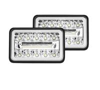 DGHBNP Headlight Bulb 4x6 Rectangular LED Headlight 55w High Power Square Led Lights For Car Replacement Truck(2PCS Lights)
