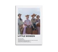 DGHFOP 90 S Aesthetic for Room Poster Little WomenWall Art Canvas Poster Music Albums And Movies Decorative Painting for Living Bed Room 08x12inch(20x30cm) Unframe-style