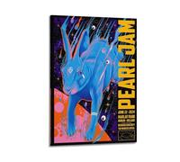 DGHFOP Pearl Jam Posters Canvas Poster Wall Art Decor Print Picture Paintings for Living Room Bedroom Decoration 08x12inch(20x30cm)