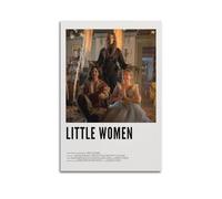 DGHFOP Retro Movie Poster 90s Room Aesthetic Little WomenWall Art Canvas Poster Music Albums And Movies Decorative Painting for Living Bed Room 08x12inch(20x30cm) Unframe-style