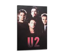 DGHFOP Rock Legend U2 Vintage Canvas Poster Wall Art Decor Print Picture Paintings for Living Room Bedroom Decoration 08x12inch(20x30cm)