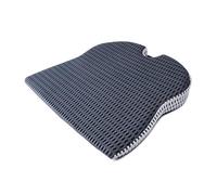 DGHJJ Car Seat Cushion for Nissan Juke 2 (II) I 2019-2024, Memory NonSlip and Breathable Foam Car Seat Pad, Sciatica & Lower Back Pain Relief Suitable for long-term driving,Grey-Large