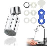 DGHOME Kitchen Tap Spray Head, 360° Swivel Spout FM22/M24 Kitchen Sink Tap, Tap Faucet Attachment Spray,with Nozzle Aerator Attachment