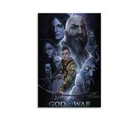 DGJSFC God of War Oil Painting Poster Wall Art Poster Canvas Painting Decoration Modern Art Decoration Home Bedroom AestheticUnframe-style20x30inch(50x75cm)