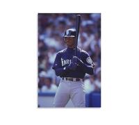DGJSFC Ken Griffey Jr. Oil Painting Poster Wall Art Poster Canvas Painting Decoration Modern Art Decoration Home Bedroom AestheticUnframe-style20x30inch(50x75cm)