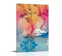 DGJSFC Kids See Ghosts Oil Painting Poster Wall Art Poster Canvas Painting Decoration Modern Art Decoration Home Bedroom AestheticFrame-style08x12inch(20x30cm)