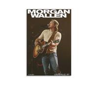 DGJSFC Morgan Wallen Oil Painting Poster Wall Art Poster Canvas Painting Decoration Modern Art Decoration Home Bedroom AestheticUnframe-style12x18inch(30x45cm)