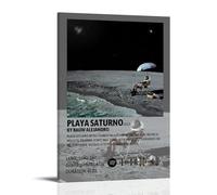 DGJSFC Playa Saturno-Rauw Alejandro Oil Painting Poster Wall Art Poster Canvas Painting Decoration Modern Art Decoration Home Bedroom AestheticFrame-style12x18inch(30x45cm)