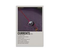 DGJSFC Tame Impala Currents Oil Painting Poster Wall Art Poster Canvas Painting Decoration Modern Art Decoration Home Bedroom AestheticUnframe-style12x18inch(30x45cm)
