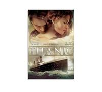 DGJSFC Titanic Oil Painting Poster Wall Art Poster Canvas Painting Decoration Modern Art Decoration Home Bedroom AestheticUnframe-style12x18inch(30x45cm)