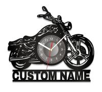 DGJSSK Personalized Metal Wall Clock Sign, Car Repair Tools Mechanic Wall Clock, Custom Warehouse Toolroom Clock with Name, Garage Workshop Home Decor Gift for Dad Husband Boyfriend