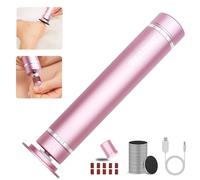 DGJUZE 2in1 Rechargeable Electric Callus Remover for Feet,2600mAh Battery Foot & Toenail Grinder for Dead Skin,Portable Cordless USB Foot File Kit with 60pcs Sandpaper Discs