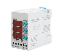 DGK-04 3-phase 380V Relay, Fault Voltage Protection, Voltage Setting Relay For Interrupt Three-phase Load Faults Caused By The Power Grid