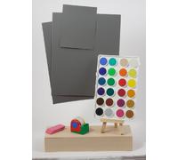 DGK Color Tools R-27, 18% Gray White Balance and Exposure Control Card Set, (Set of Three Cards, Two 8x10" and One 4x5")