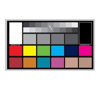 DGK Digital Kolor Pro 16:9 Chart - Set of 2 Large Color Calibration and Video Chip Charts / 18% Gray White Balance Cards