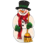 DGL 20 LED Light Christmas Window Silhouette-Battery OR USB Decoration (SIDD Snowman)