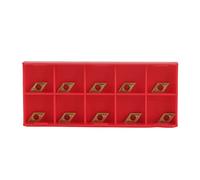 DGLDCSHUAI 10pcs CNC Carbide Tips Inserts Blade Cutter Lathe Turning Tool with Box