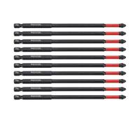 DGLDCSHUAI 10PCS Screwdriver Bit Set Impact Proof Non Slip 6in TS2 Magnetic Screw Driver Bit Set for Hand Drills Cordless Drills