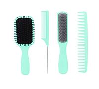 DGLDCSHUAI 4Pcs Hair Brushes Set Detangling Paddle Brush Professional Styling Brush Double Teeth Comb Tail Comb for Women Men (Boxed)