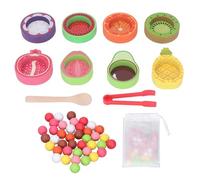 DGLDCSHUAI Classification Cup Educational Toys Fruit Shape Color Classification and Sensory Training Toy for Early Education