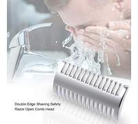 DGLDCSHUAI Double Shaving Safety Open Comb Male Safety Shaving Tool Barber Home Use
