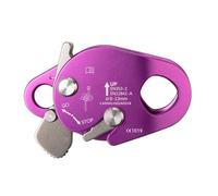 DGLDCSHUAI Grab Rope Belay Device Practical Trees Climb Ropes Survival Tools for Mountaineering (Purple)