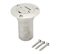 DGLDCSHUAI Marine Boat Deck Filler with Keyless Cap Stainless Steel Mirror Polished Boat Deck Fill Filler for Boat Yacht Caravan (DIESEL)