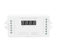 DGLDCSHUAI Mini 4CH Digital Display Decoder 15 Built in Effects DC9 to 24V Decoder Controller for RGBW LED Lights