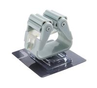 DGLDCSHUAI Mop and Broom Holder Wall Mount ABS Drill Free Non Marking Mop Broom Organizer with Suction Cup for Bathroom Kitchen Garage Laundry Room