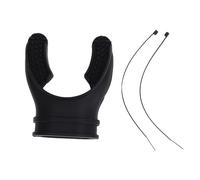 DGLDCSHUAI Scuba Diving Mouthpiece Universal Comfortable Silicone Snorkel Mouthpiece with Regulator Tie Ideal for Divers Snorkelers Leakproof