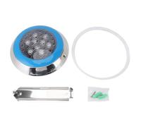 DGLDCSHUAI Submersible Pool Light Professional Warm Light 3000k 24V Recessed Decorative Underwater Pool Lights for Pool Pond Bath Hot Tub Spa (9w)
