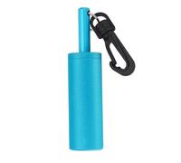 DGLDCSHUAI Underwater Shaker Aluminum Alloy Slip Resistant Texture Signal Bell Diving Stick with 360° Swivel Hook Scuba Diving (Blue)