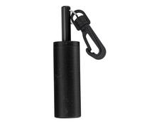 DGLDCSHUAI Underwater Shaker Aluminum Alloy Slip Resistant Texture Signal Bell Diving Stick with 360° Swivel Hook Scuba Diving (Black)