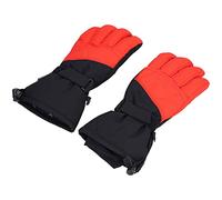DGLDCSHUAI Winter Men and Women Gloves Touch Screen Gloves Windproof and Adjustable Gloves for Skiing and Camping (L)